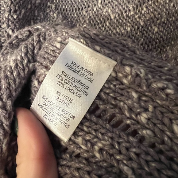 Helmut Lang Grey Knitted High Low Distressed Sweater size Small - Picture 6 of 6